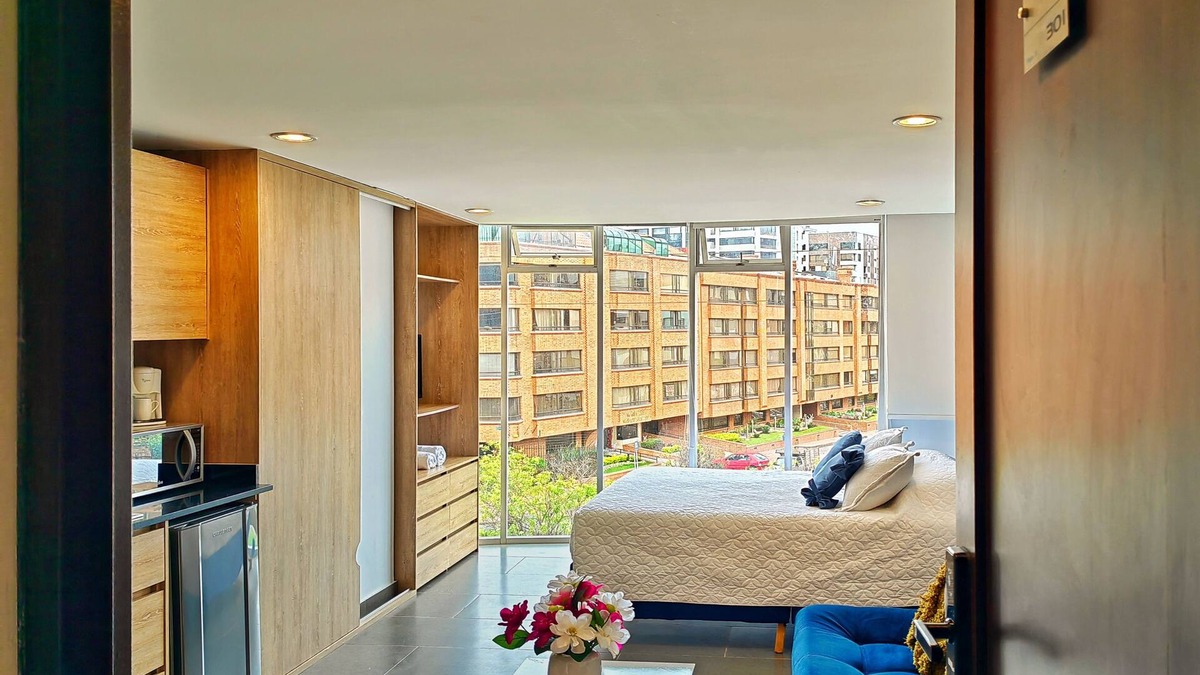 Usaquen Apartment | Cozy loft located in Usaquen, Bogotá. Amazing view and well located