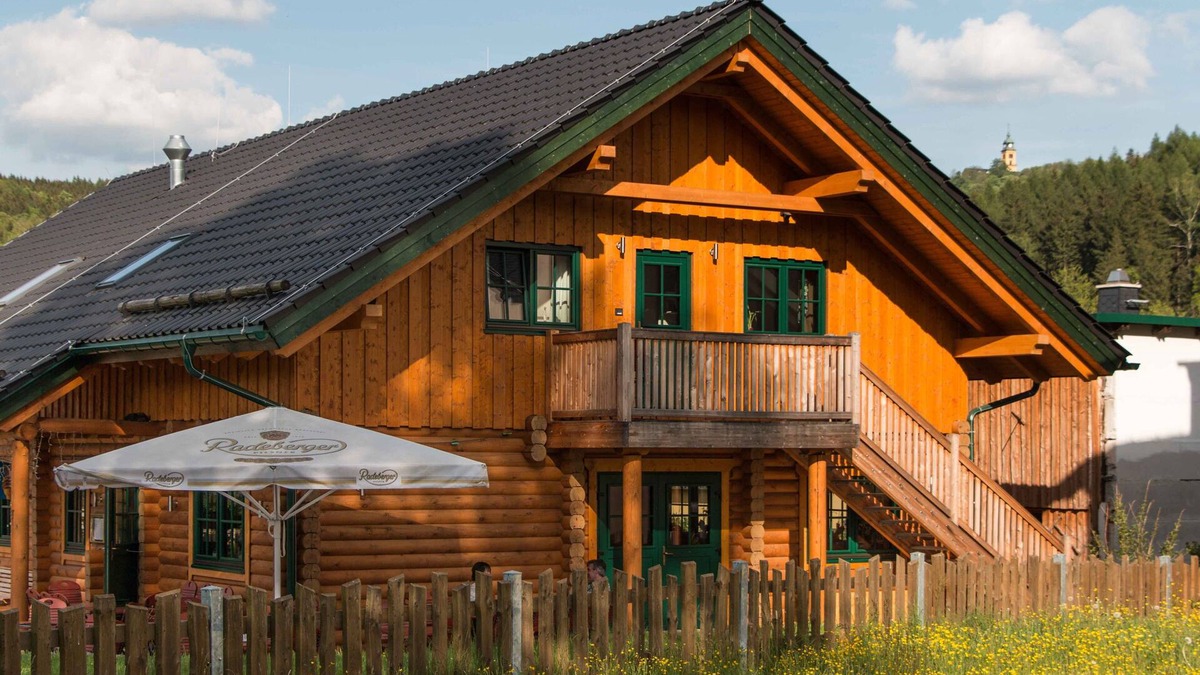 Augustusburg Apartment | Cozy log cabin - vacation apartment sunset in the Erzgebirge with balcony