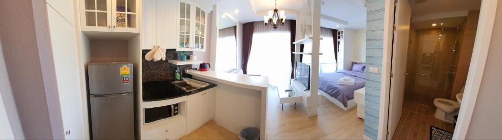 Saen Suk Apartment | Cozy near beach 200m with toproof pool at Patio Bangsaen