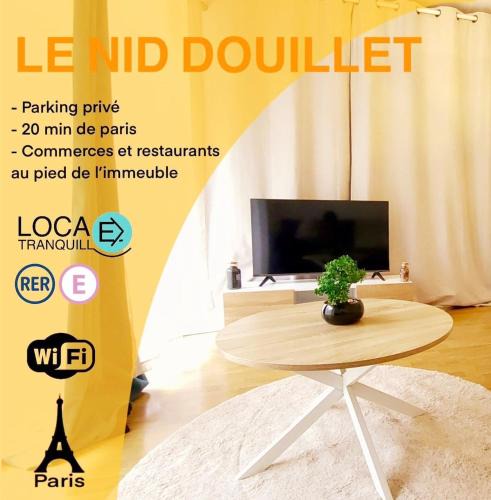 Bondy Apartment | cozy Nest,Paris,Opera,Disney,La Défense,