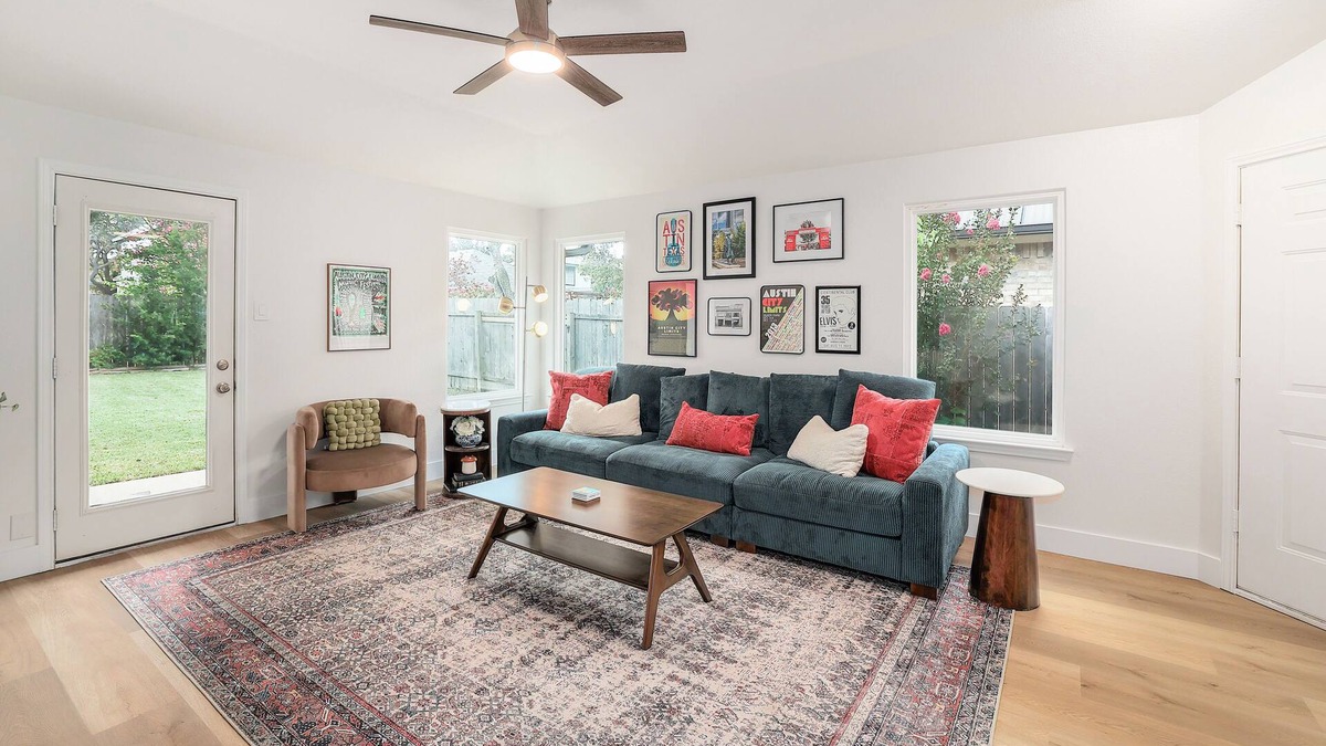 Bratton Park House | Cozy North Austin Getaway Peaceful Near Domain