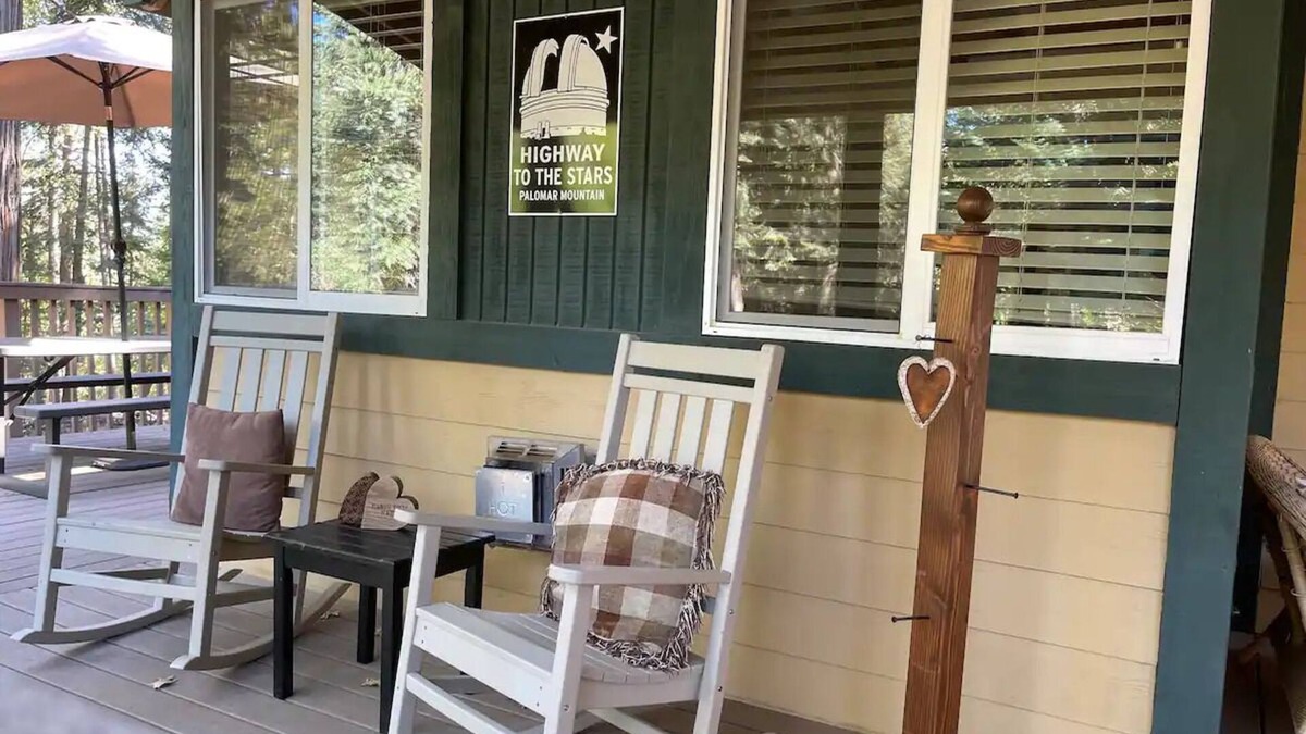 Pauma Valley Cabin | Cozy Partridge Nest on Palomar Mountain