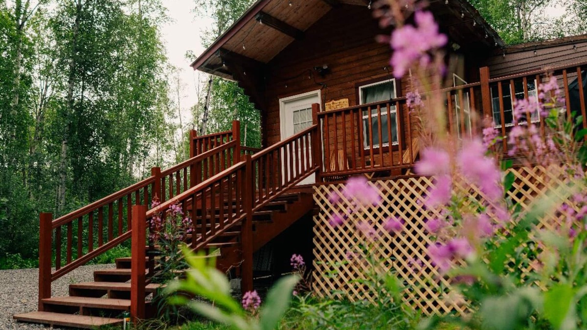 Willow Cabin | Cozy pet friendly cabin with stand alone sauna near Willow and Talkeetna Alaska