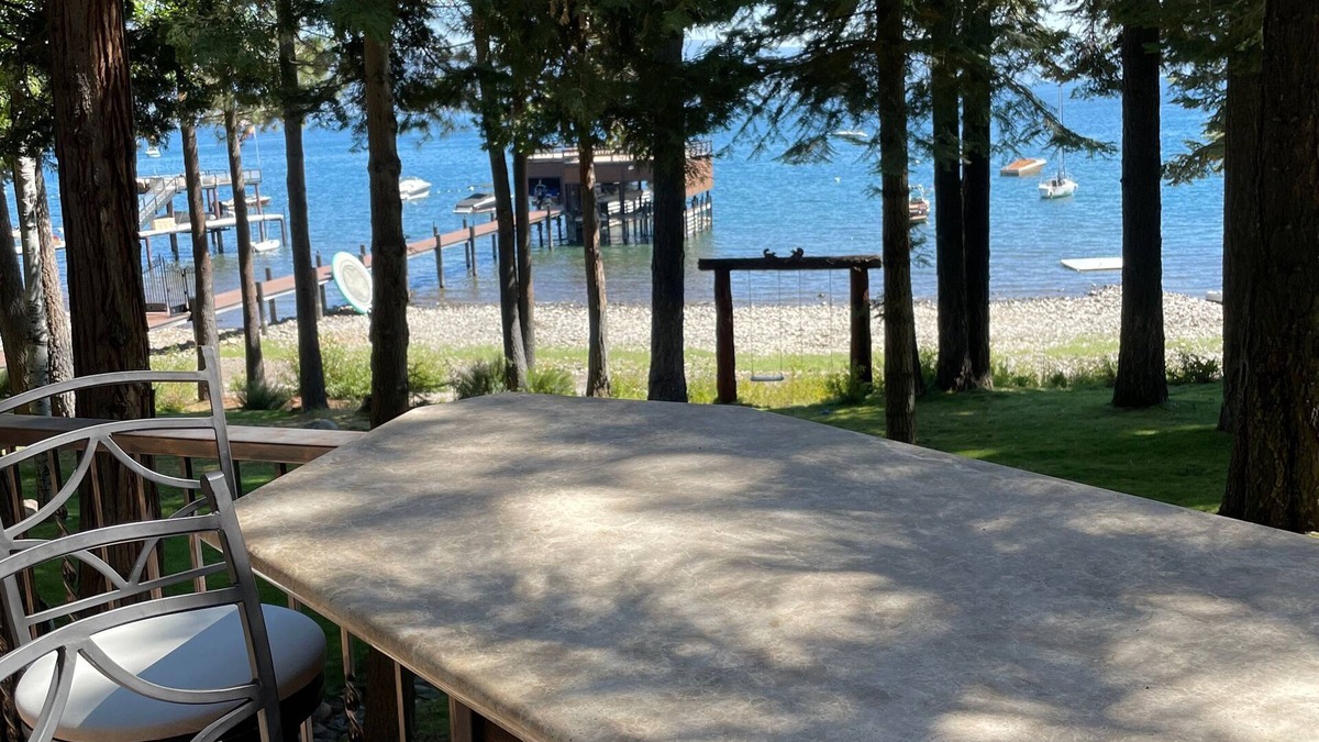 Carnelian Bay Cottage | Cozy Private Lakefront Cottage Surrounded By Lush Trees