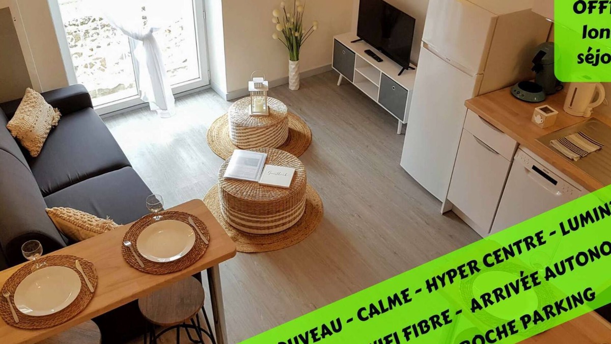 Le Puy-en-Velay Apartment | ★ Cozy ★ Quiet ★ City centre ★ Easy Parking ★ WIFI ★