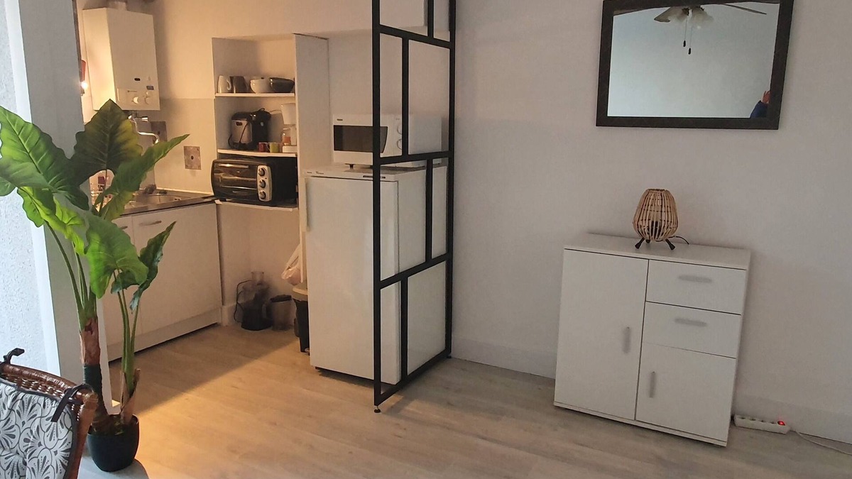 La Petite Motte Apartment | Cozy, quiet studio cabin 24m2 4 people, 500m from the beach