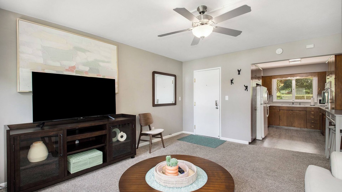 South Central Omaha Apartment | Cozy Ralston Retreat Near Downtown & Arena