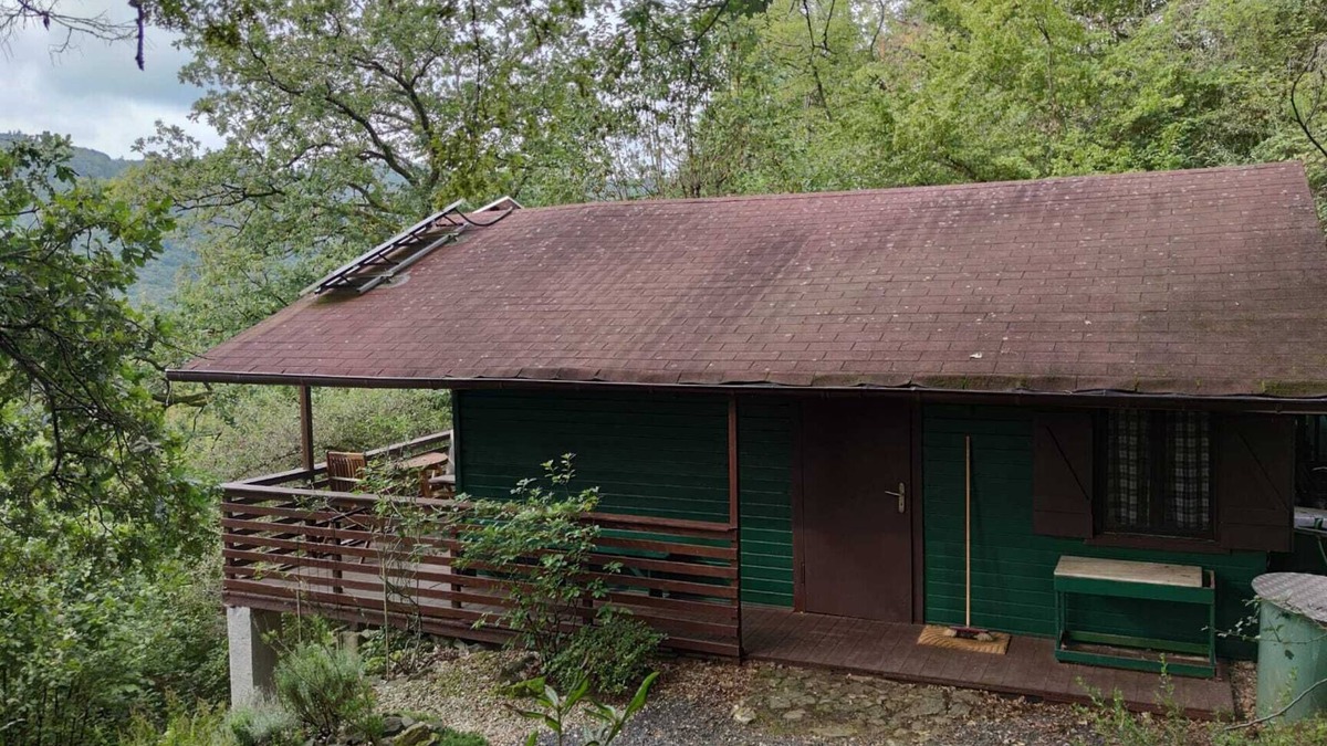 Dausenau Cabin | Cozy self-sufficient cottage with wonderful views & fireplace Pets welcome.