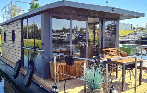 Ophoven Boat Rental | Cozy Ship In Ophoven With Lake View