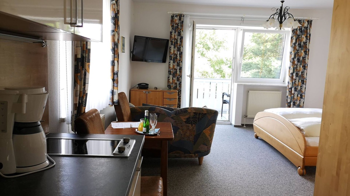 Bad Goegging Apartment | Cozy single apartment (28m2) with balcony/terrace