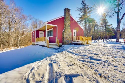 Whitingham House | Cozy Southern Vermont Home with On-Site Trails