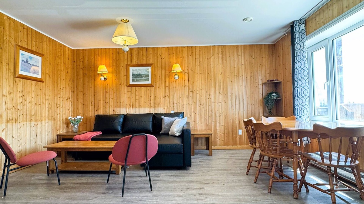 Cape Breton Island Ski Chalet | Cozy spacious chalet with private deck. On cabot trail. Super close to Baddeck