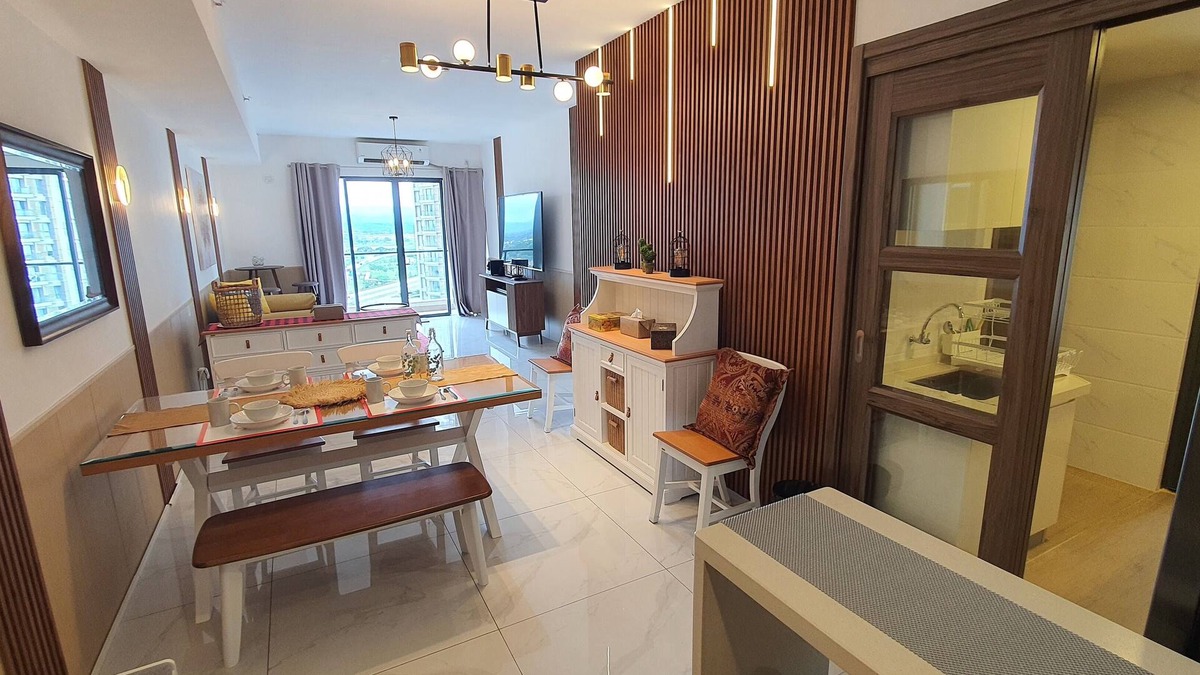 Bumi Serpong Damai Apartment | Cozy, Spacious, Fully Furnished and Equipped 3+ BR Apartment at Sky House BSD