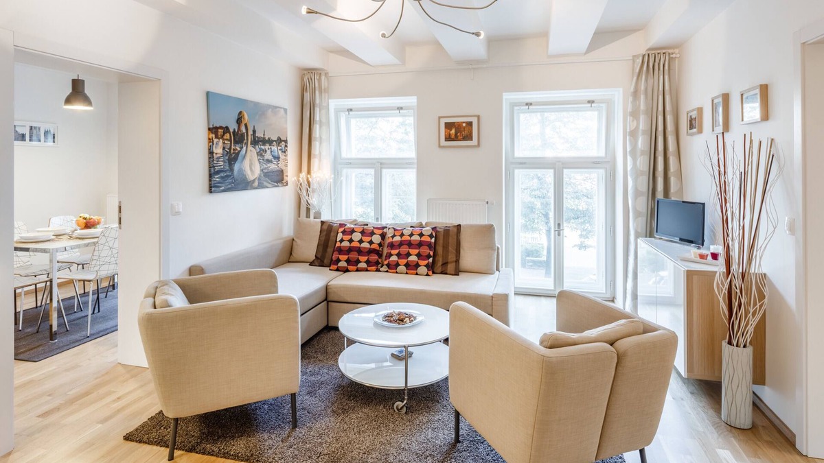Prague 3 Apartment | ❤️ Cozy, Spacious, Quiet, Great Central Location