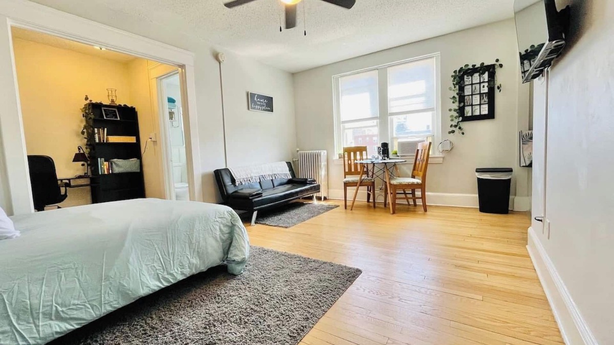 Dwight Apartment | Cozy Studio Apartment In Downtown New Haven