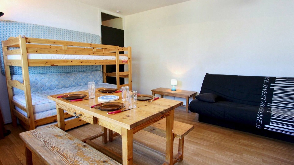 Chamrousse Apartment | Cozy studio for 3, balcony, close to slopes and shops