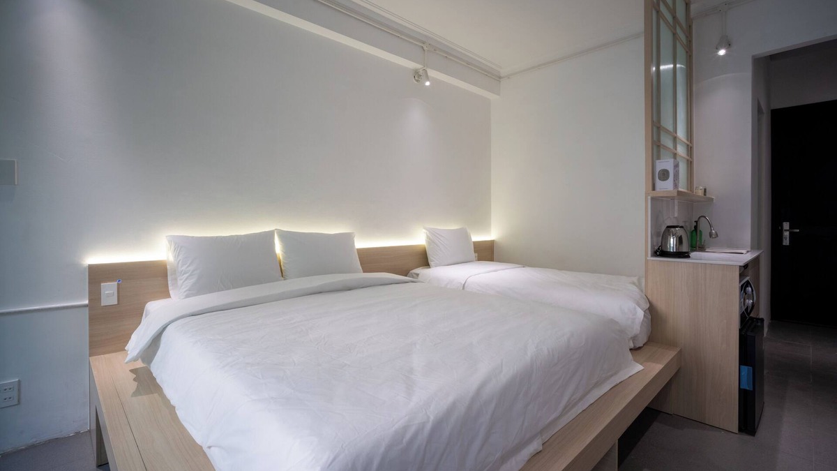 Ben Thanh Apartment | Cozy studio for 3 people in City Center with Fast WiFi and Eatery