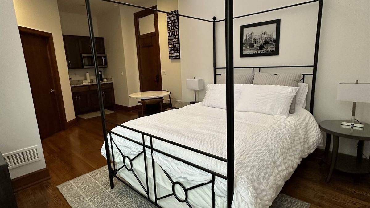 Salina Apartment | Cozy Suite inside Historic Marymount College
