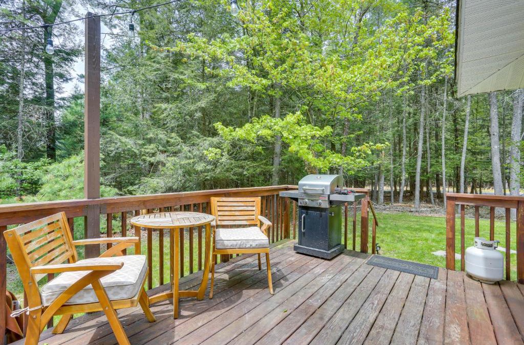 Swan Lake House | Cozy Swan Lake Apt with Grill and Private Yard