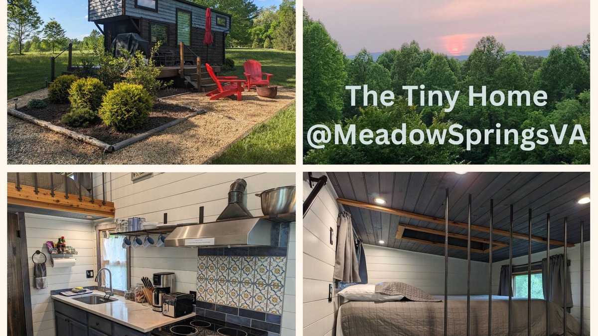 Ruckersville House | Cozy tiny home w/lofted king bed, outdoor oasis and 5-15m to local activities