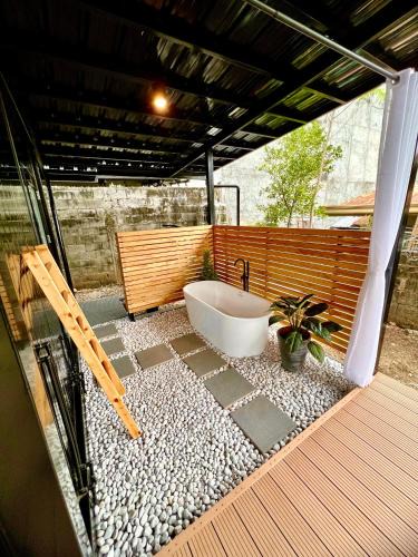 Poblacion District Villa | Cozy Tiny Home with Outdoor Hot Tub in City Center