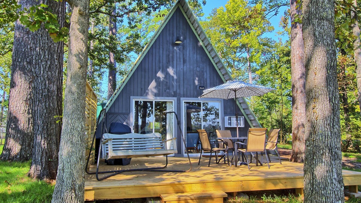 South Toledo Bend Cabin | Cozy Toledo Bend A-Frame w/Waterfront Views!