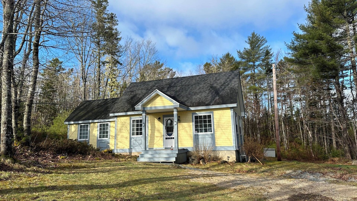 Mill Cove Cottage | Cozy tranquil cottage, ocean view, nestled on the edge of a forest