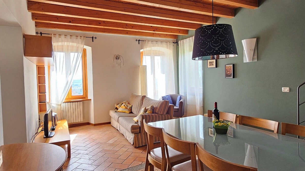 Caprino Veronese Apartment | Cozy two-bedroom apartment.