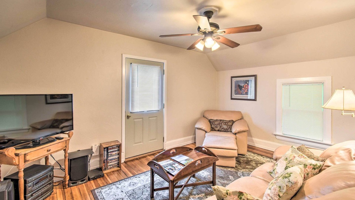 Elkhart Lake Apartment | Cozy Unit w/Patio: Walk to Dining, Lake Elkhart!