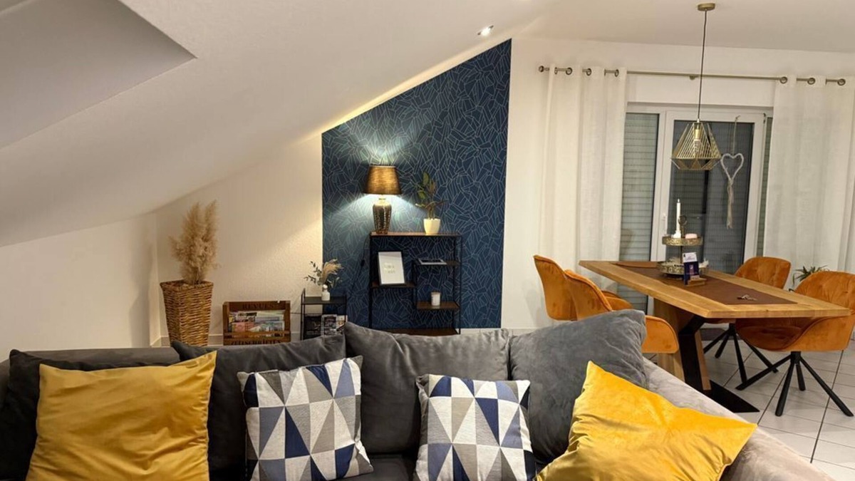 Losheim am See Apartment | Cozy vacation apartment Jolie, bathroom, WC, 2 bedrooms - Gästehaus Jolie Losheim am