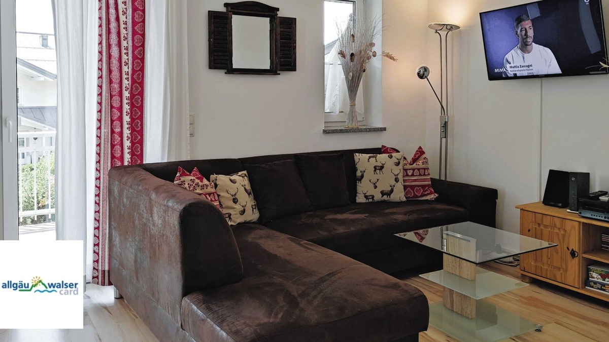 Kalzhofen Apartment | Cozy vacation accommodation "Sonne" in Oberstaufen/Kalzhofen, dogs allowed