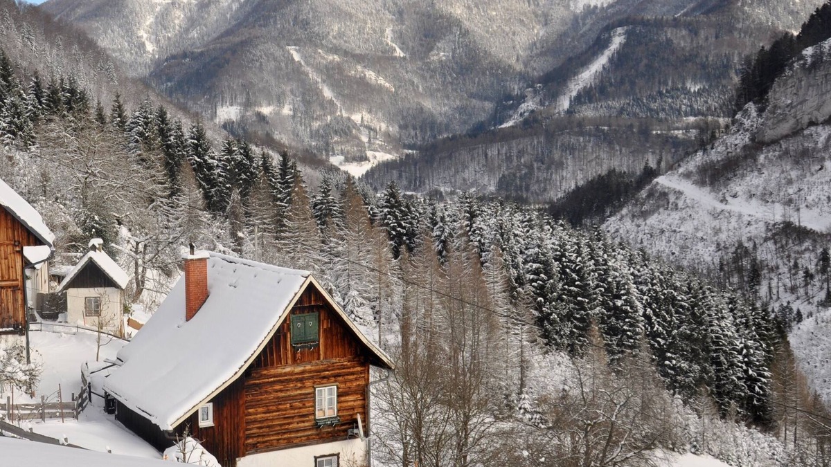 Weyer Ski Chalet | Cozy vacation hut Upper Austria Ennstaler Kalkalpen up to 6 pers., fenced