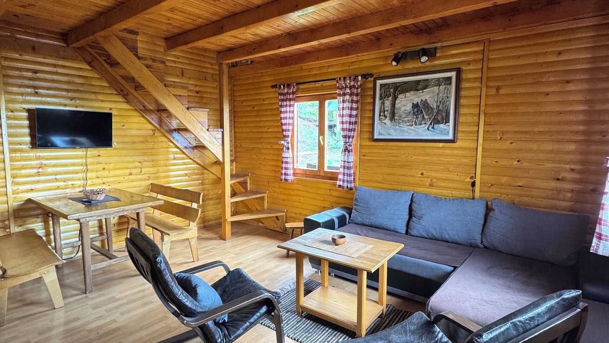 Kremna Cabin | Cozy Wooden Cabin on Tara 1320m Altitude Sleeps 6 Stunning Views