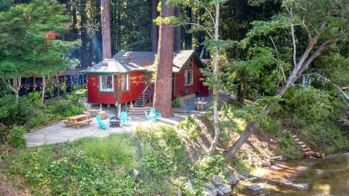 Cazadero Cabin | CozyCreekCabin-Swimming Hole!Cottage On Pristine Creek!Magical! WiFi/Pup/HtTb