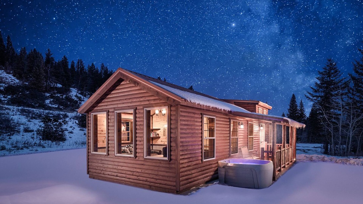 Big Timber Cabin | Creekside Cabin - Cute Log Cabin on Big Timber Creek in the Crazy Mountains!