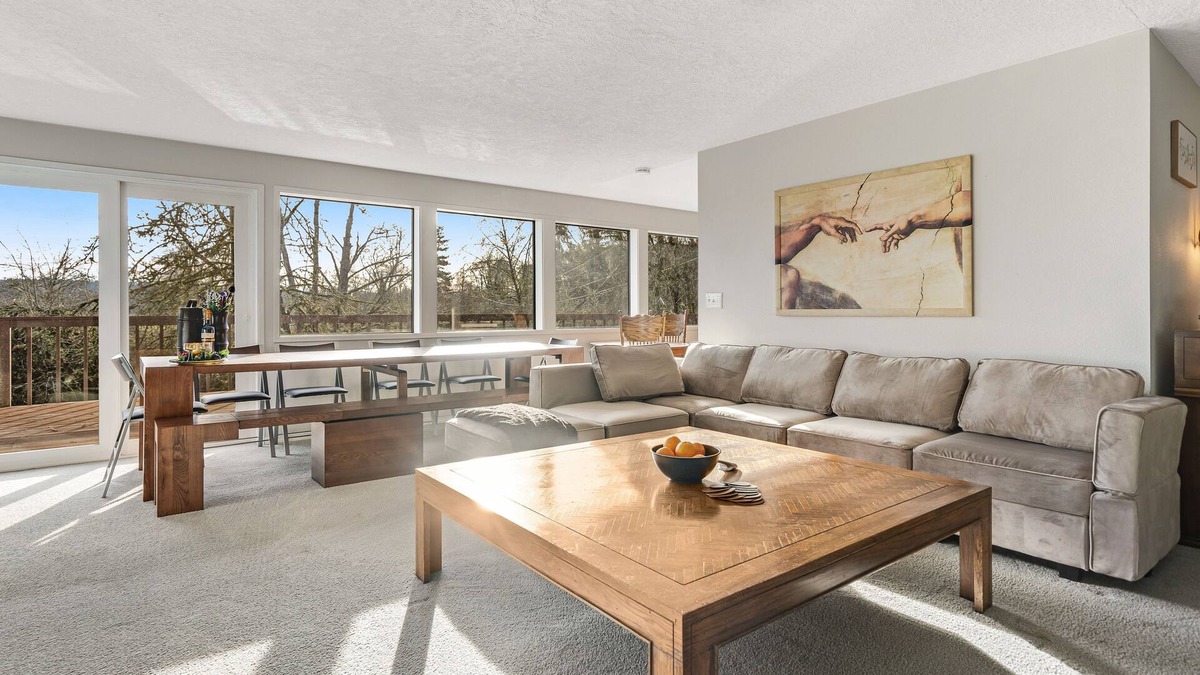Lacey House | Creekside charmer with kayaks, fireplace, large deck, & W/D - dog-friendly