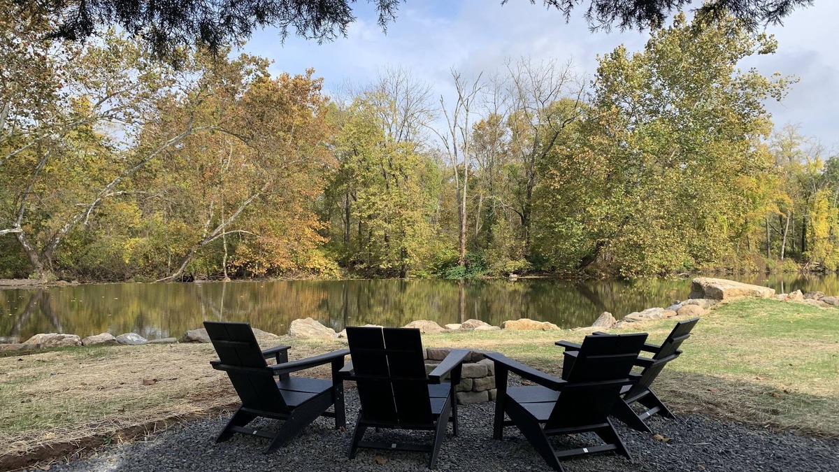 Perkiomenville Cottage | Creekside Cottage with Pool on the Perkiomen Trail