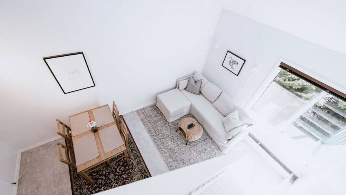 Nordic Estates Apartment | Creekside Cozy Lofted 1BR: Sleeps 4,Free Parking, Access to Trail & Near Lakes!