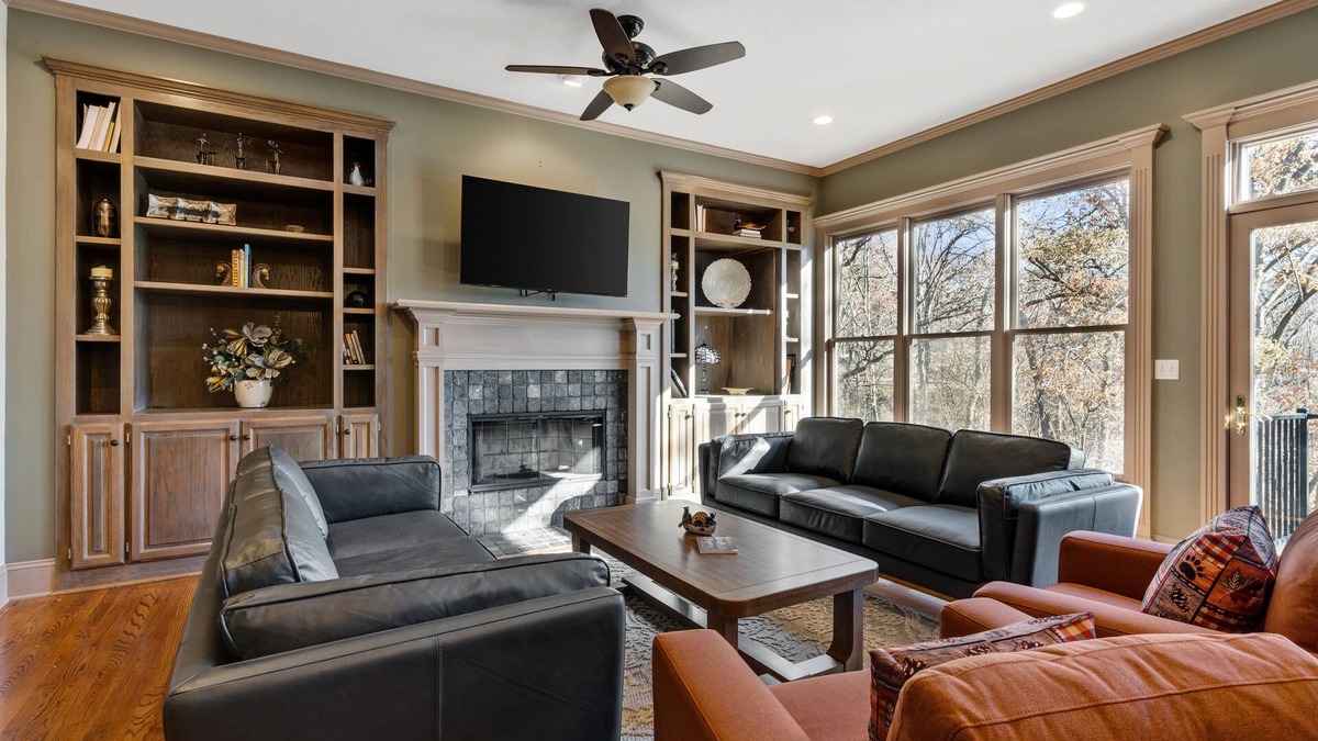 Bucyrus House | Creekside Lodge - Acreage + Fire Pit + Pond +Sleeps 14
