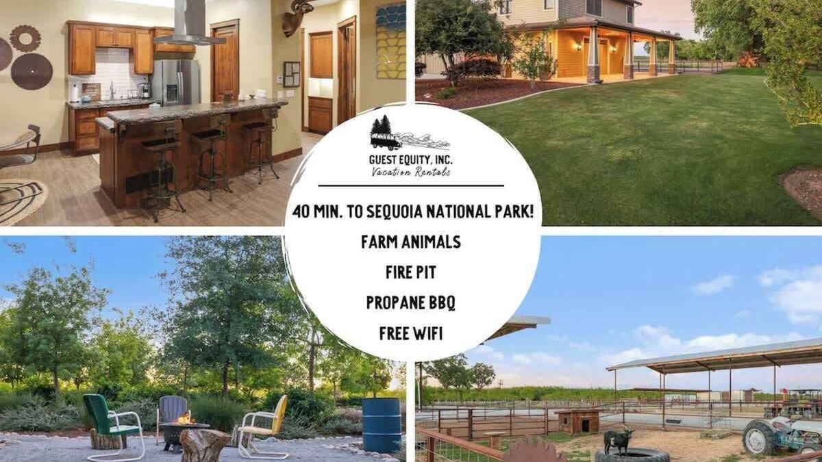 Visalia House | Creekside Ranch, a Farm Experience near Sequoia NP