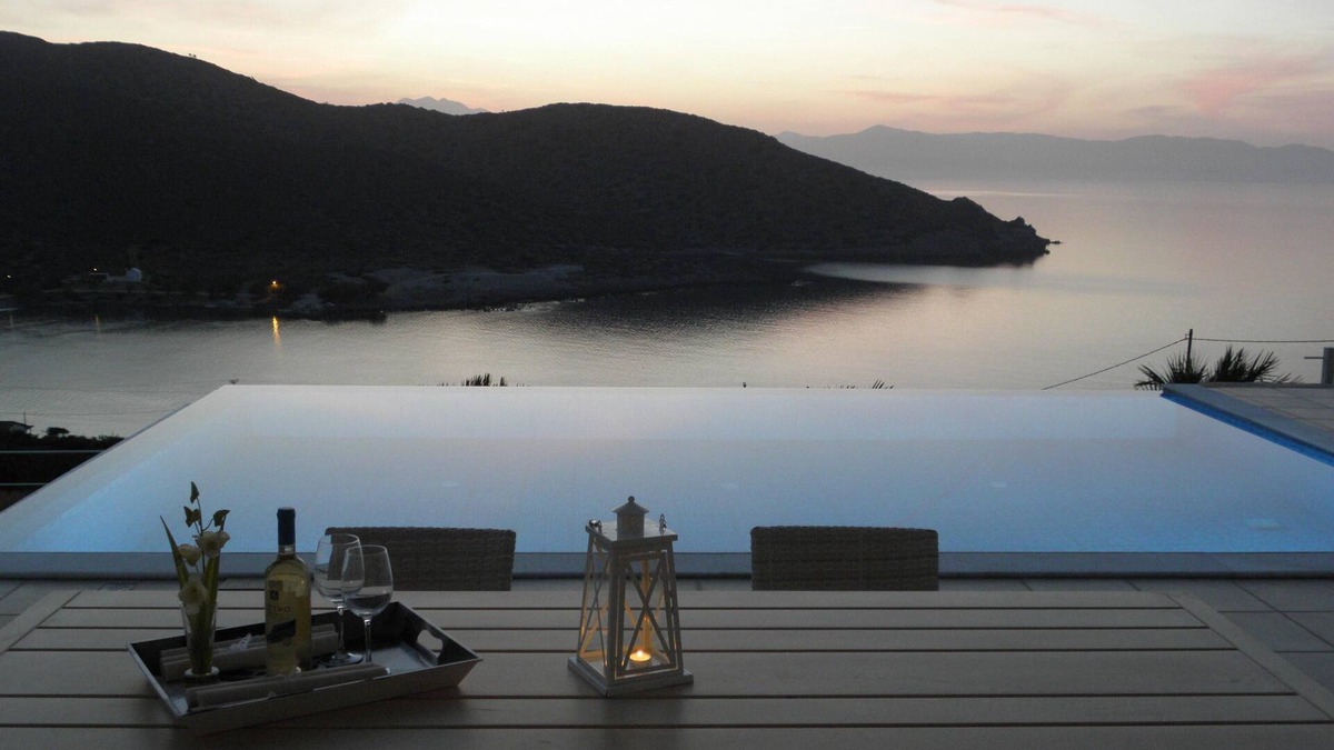 Pefki Villa | Crete Lassithi Holiday 'Villa Tholos Crete'in Kavousi Beach Tholos Private Pool