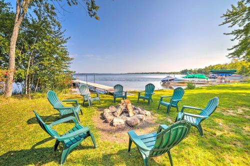 Crivitz House | Crivitz Lakefront Escape with Boat Dock and Slip!