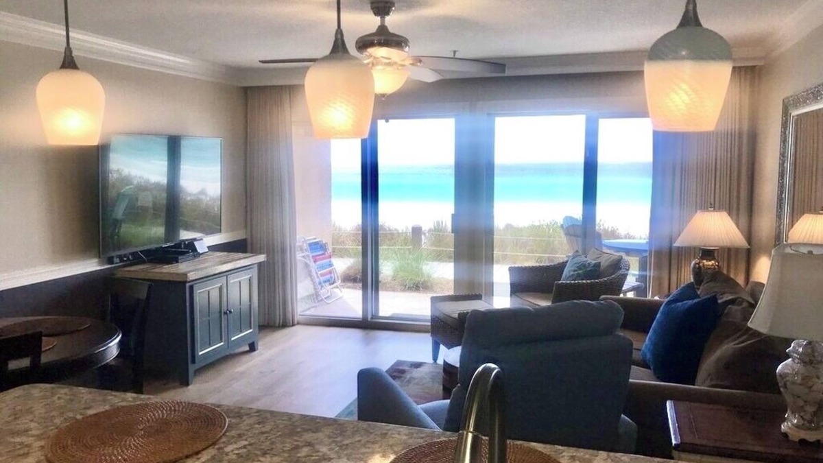 Crystal Beach Condo | Crystal Sands Beach - Beachfront and sweeping Gulf views + Miramar Beach nearby