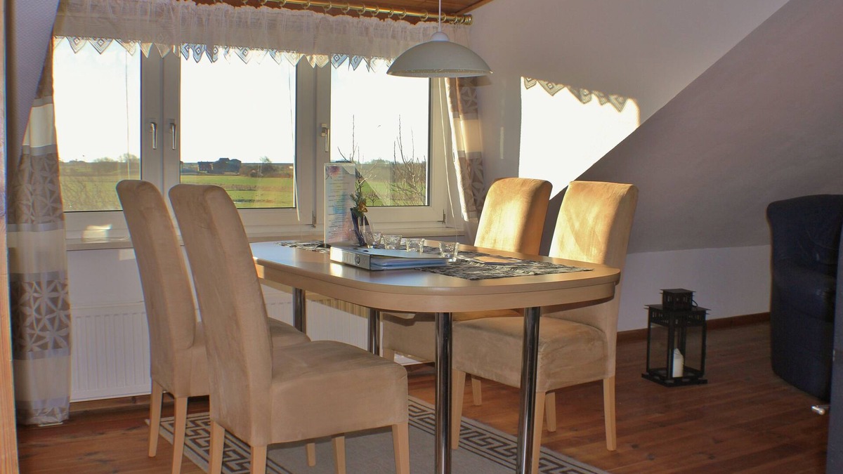 Pellworm Apartment | Curr. West view with island view