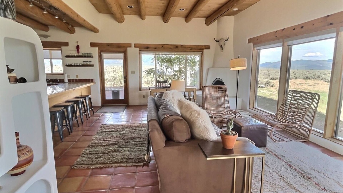 El Prado House | Custom Adobe Home 360º Mountain Views