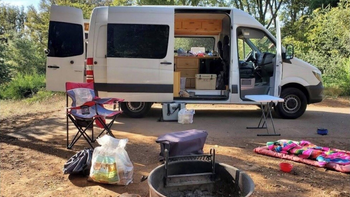 Loma Portal House | Custom Build ECO Friendly High-top Sprinter Camper Van (Drivable)