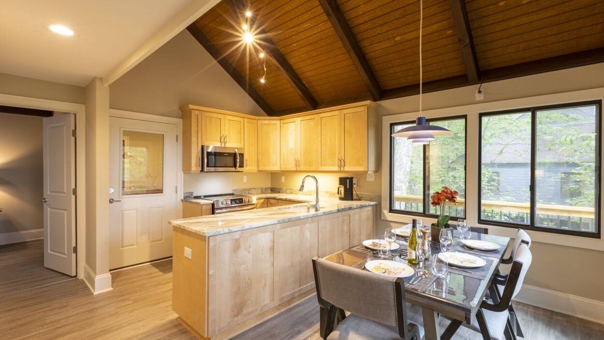 Wintergreen House | Custom Builder just completely remodeled this Mountain Chalet! .with Hot Tub!