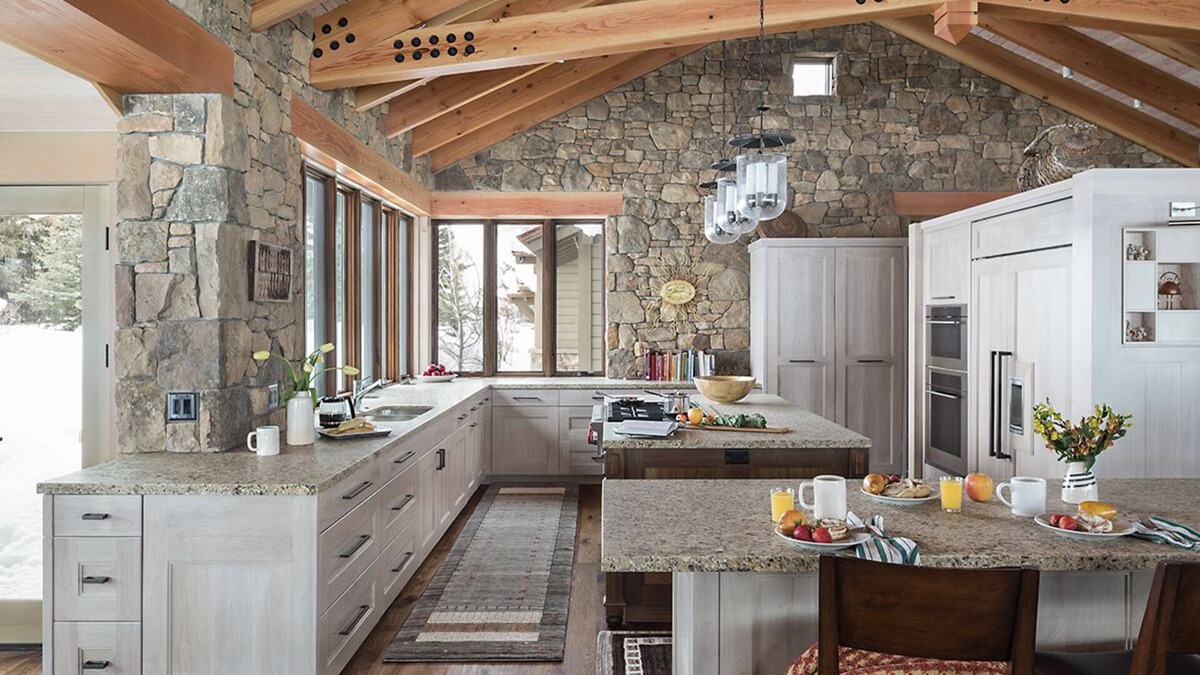 Jackson Hole Villa | Custom designed, four bedroom home on a semi-private golf course.