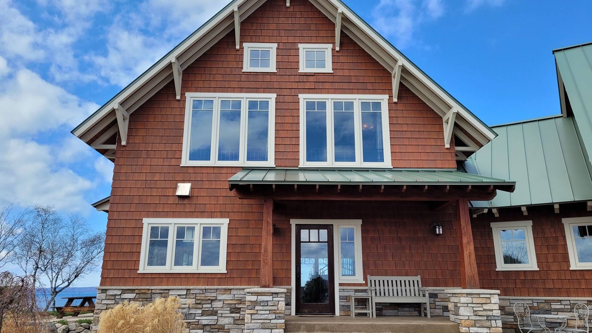 Leland House | Custom Lake Michigan home with amazing views