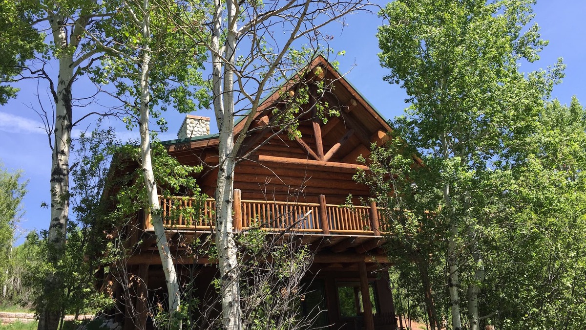 Basalt Cabin | Custom Log Cabin w/MTN views, wrap around decks, 10 Min. to Fishing & Reservoir